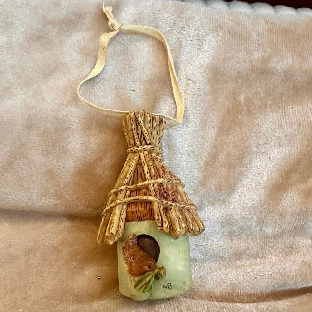 Hallmark 1998 Marjolein Bastin Birdhouse Ornament